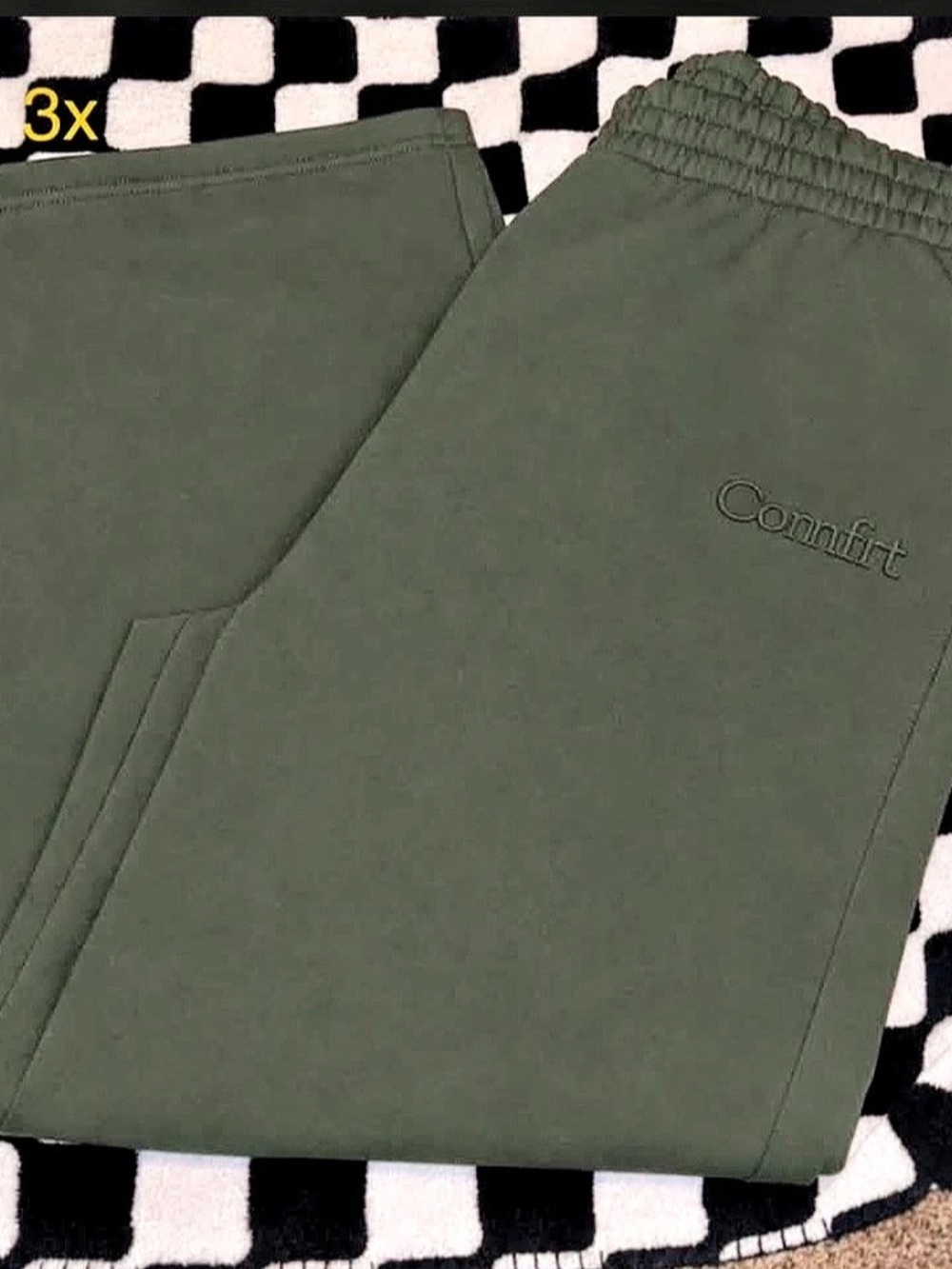 Comfrt relaxed Pants in Green